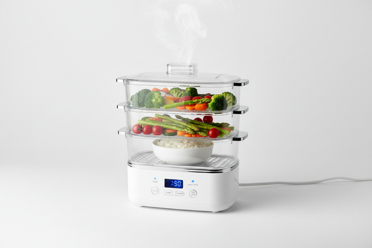 3-Tier Electric Vegetable Food Steamer
