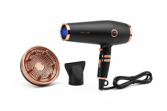 Professional Ionic Blow Dryer with Diffuser and Concentrator
