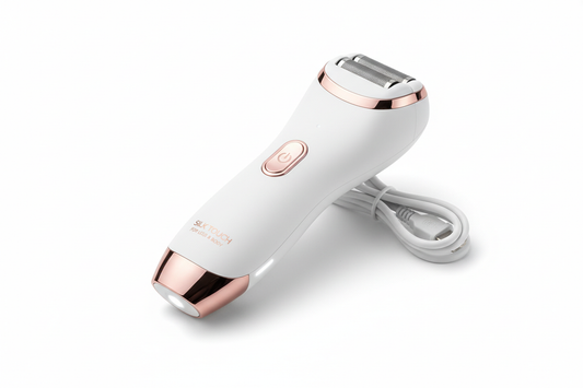 Women's Rechargeable Electric Shaver Rose Gold Design